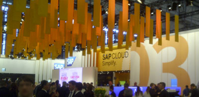 Stand von SAP